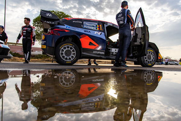 2023 WRC 제10전 아크로폴리스 랠리. 사진=현대모터스포트
