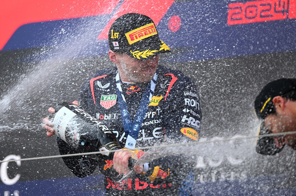 막스 페르스타펜이 2024 F1 제4전 일본 GP에서 우승했다. 사진=레드불